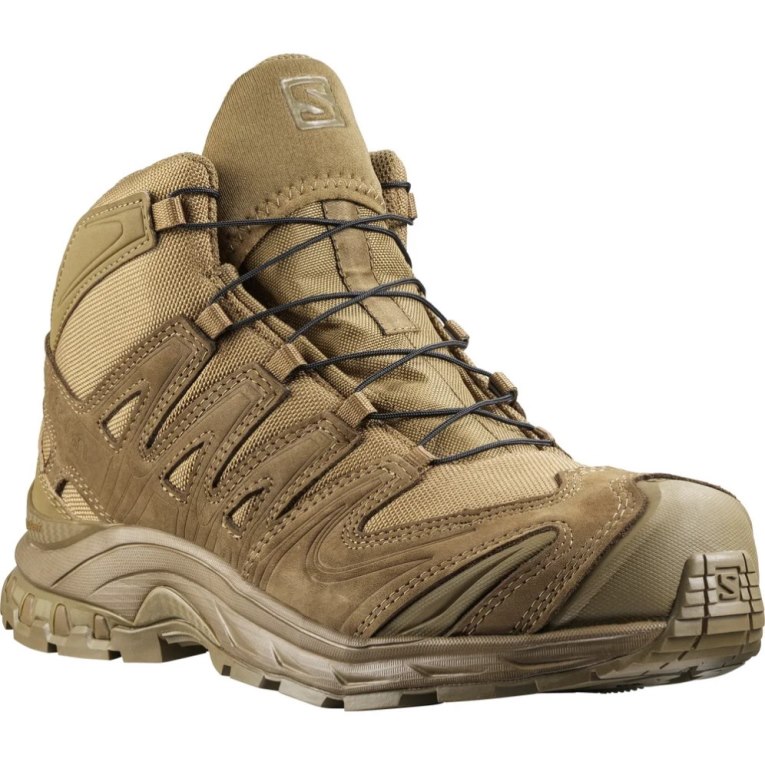 Botas Táticas Salomon Xa Forces Mid Feminino Marrom | PT S64127